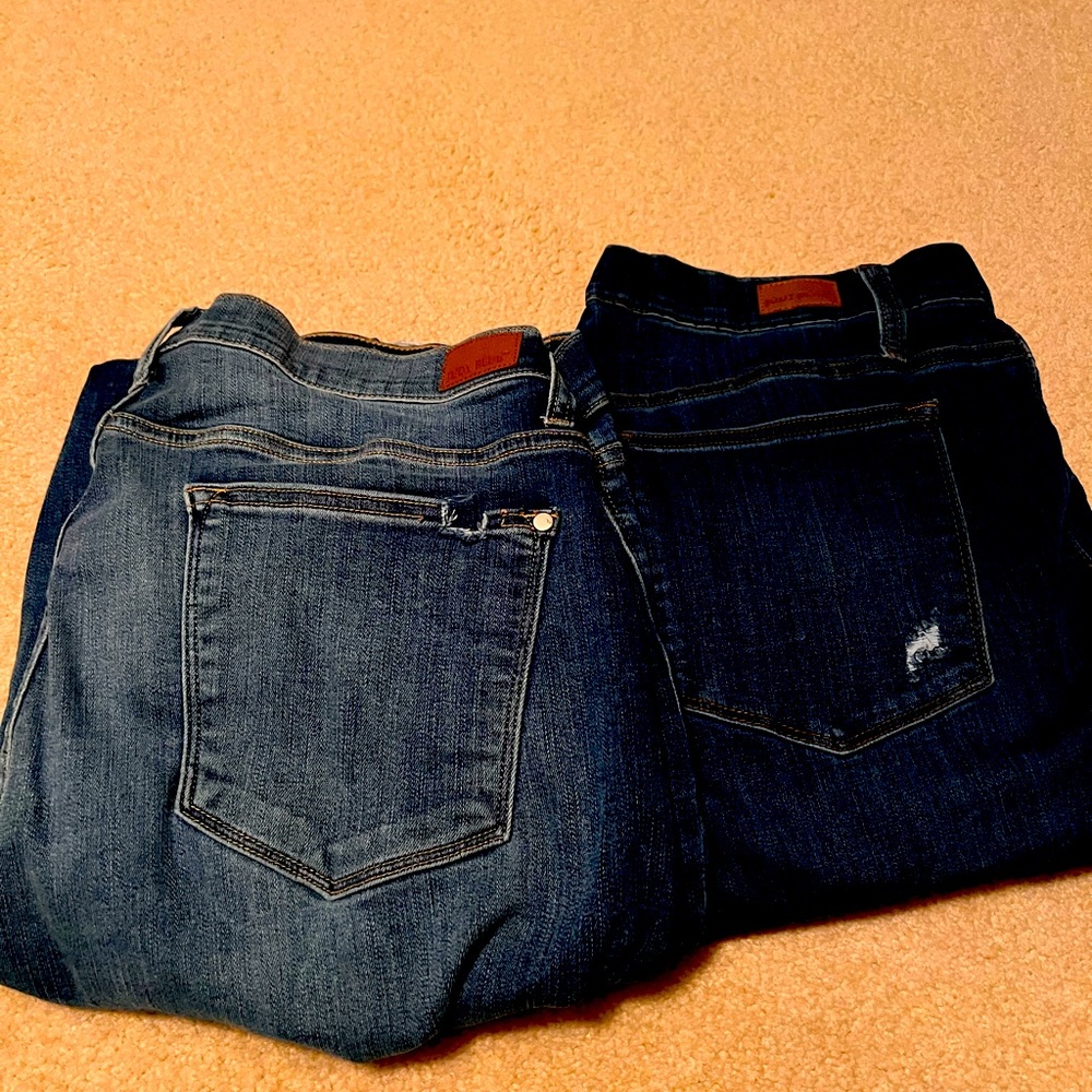 Judy Blue denim size 18- duo